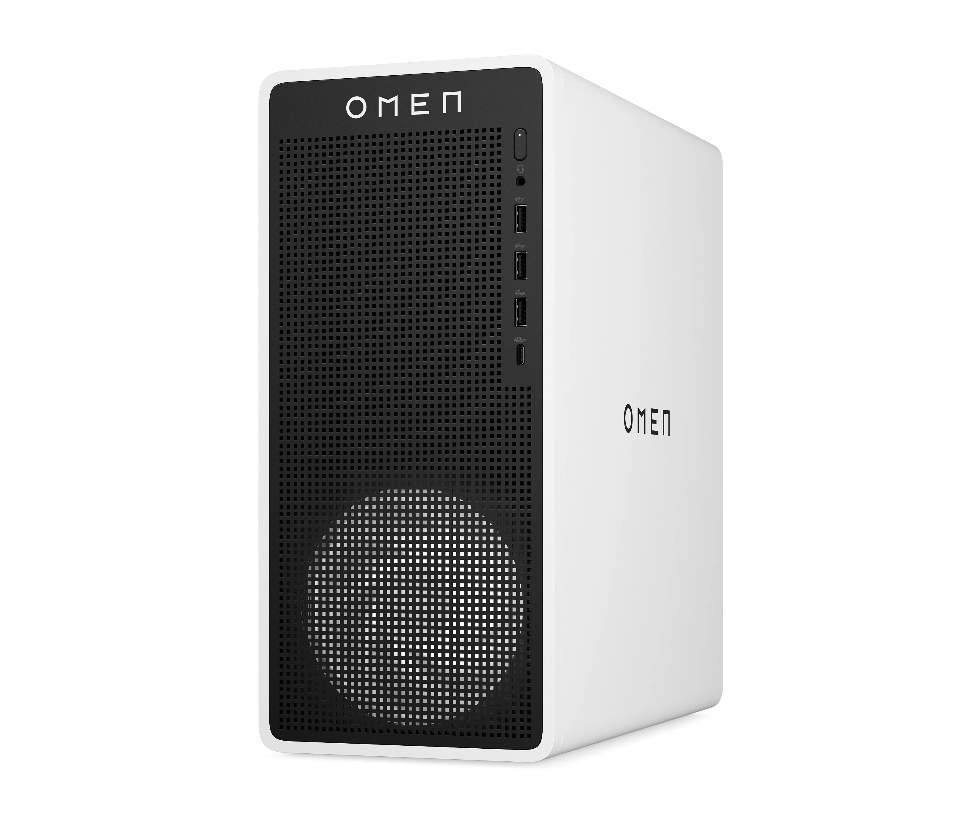 OMEN 16L Gaming Desktop TG03-0085t PC, Windows 11 Home, Intel® Core™ Ultra 7, 32GB RAM, 1TB SSD, NVIDIA® GeForce RTX™ 5060, Snow white